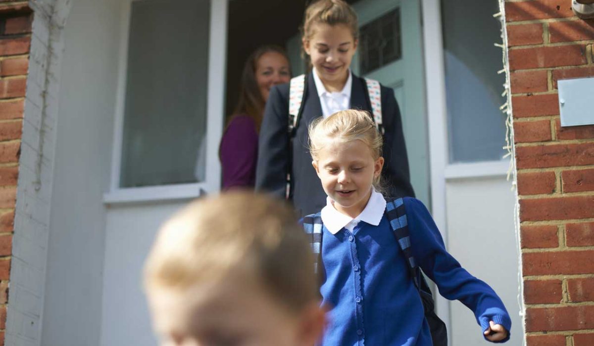 Moving to a better school - children leaving home to go to their local school